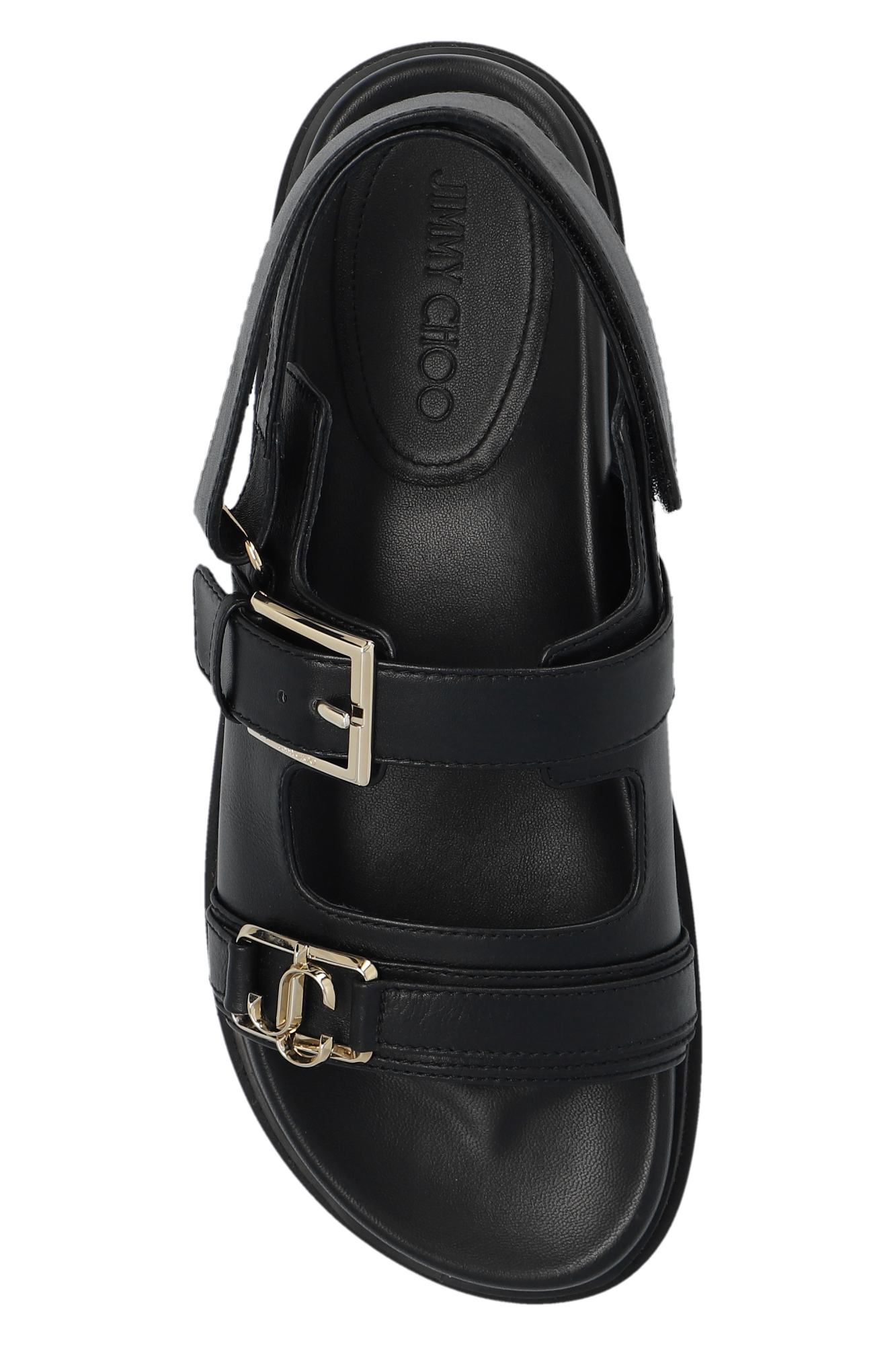 Black 'Elyn' sandals Jimmy Choo - Exude confidence with your